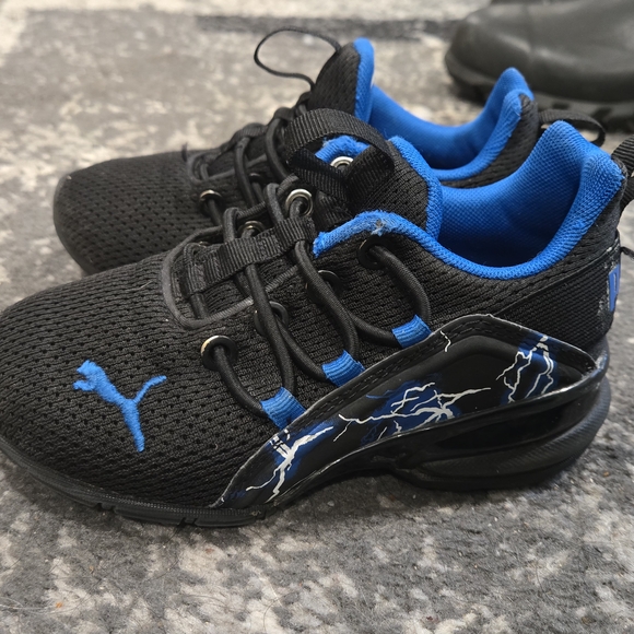 Puma Other - Puma Kids Black and Blue Sneakers